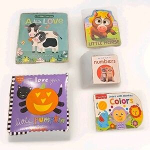 Lot of 5 - Board Books for Toddler &  Babies